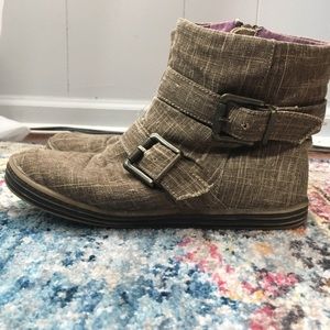 Blowfish Cloth/Tweed Boots